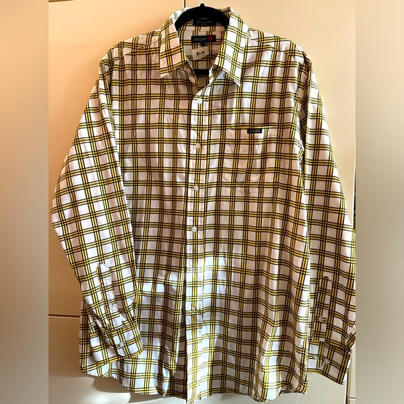 Ecko Unltd. Men’s Spring colored plaid short sleeve shirt SZ L cotton - Picture 1 of 6